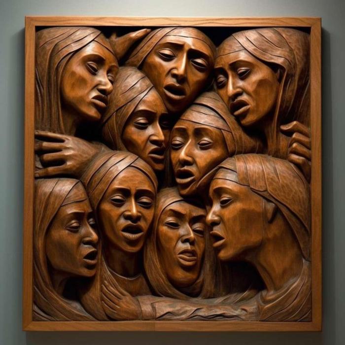 نموذج ثلاثي الأبعاد لآلة CNC 3D Art 